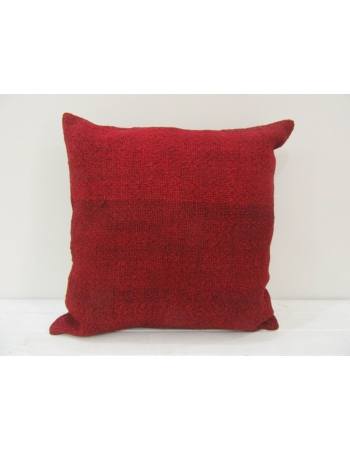 Vintage Red Turkish Kilim Pillow cover