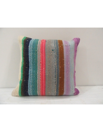 Vintage Colorful Turkish Kilim Pillow cover