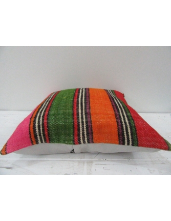 Vintage Colorful Turkish Kilim Pillow Cover