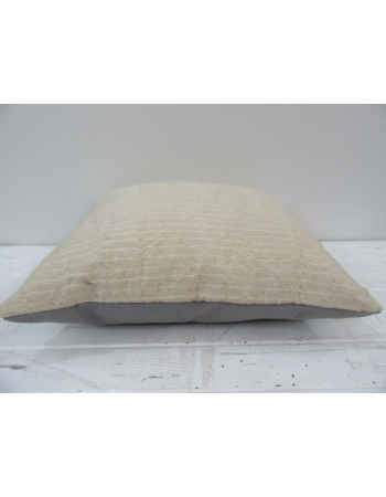 Vintage Handmade BeigeTurkish kilim pillow cover