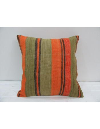 Vintage Colorful Decorative Turkish Kilim Pillow Cover