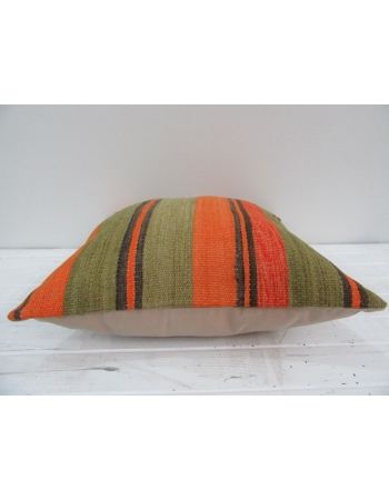 Vintage Colorful Decorative Turkish Kilim Pillow Cover