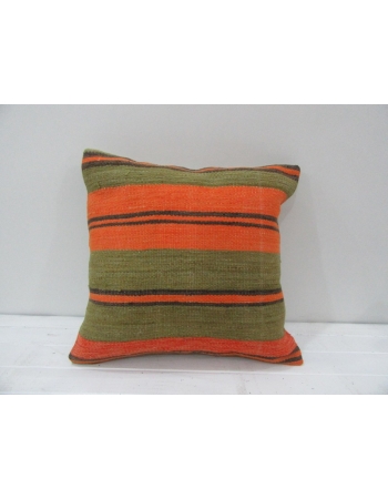 Vintage Colorful Decorative Turkish Kilim Pillow Cover