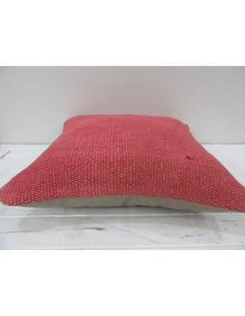 Vintage Handwoven Fushia Turkish Kilim Pillow cover