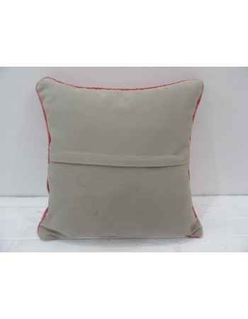 Vintage Handwoven Fushia Turkish Kilim Pillow cover
