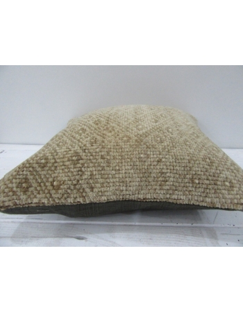 Vintage Handmade Decorative Beige Turkish Pillow cover
