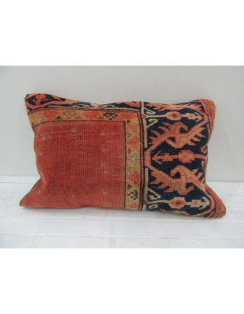 Vintage Handmade Coral Pillow Cushion Cover