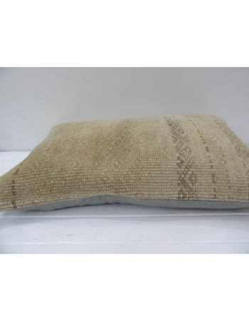 Vintage Handmade Beige Pillow Cushion Cover