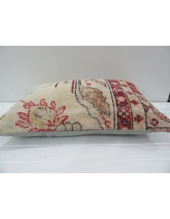 Vintage Handmade Floral Designed Pillow Cushion Cover