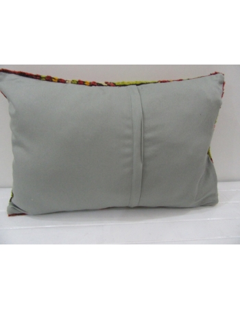 Vintage Handmade Red and Green Pillow Cushion Cover
