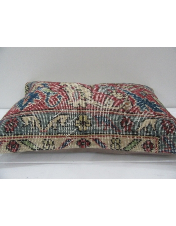 Vintage Handmade Distressed Floral Designed Pillow Cushion Cover