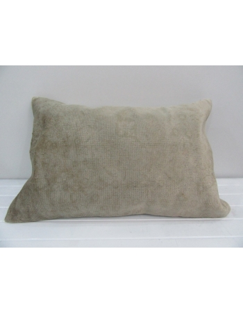 Vintage Handmade Beige Pillow Cushion Cover