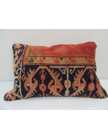 Vintage Handmade Rust Pillow Cushion Cover