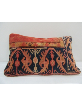 Vintage Handmade Rust Pillow Cushion Cover