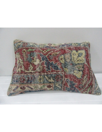 Vintage Handmade Floral Designed Pillow Cushion Cover