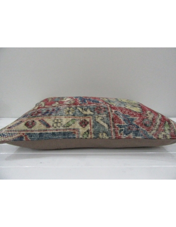 Vintage Handmade Floral Designed Pillow Cushion Cover