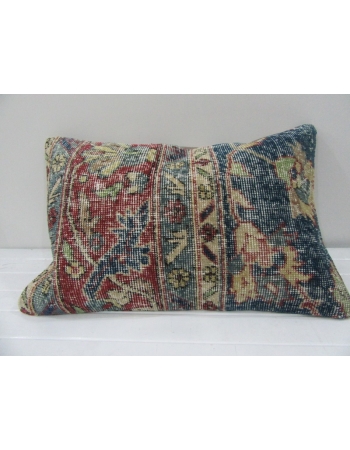 Vintage Handmade Floral Designed Pillow Cushion Cover