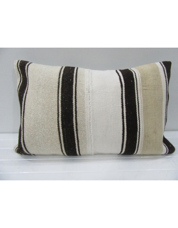 Vintage Handwoven Striped Kilim Cushion Cover