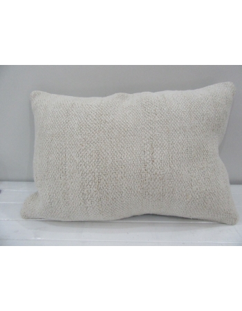 Vintage Handmade Natural Beige Kilim Pillow Cover