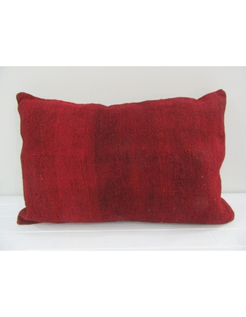 Vintage Handmade Natural Red Kilim Cushion Cover