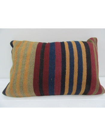 Vintage Handmade Striped Kilim Cushion Cover