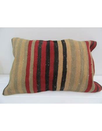 Vintage Handmade Striped Kilim Cushion Cover