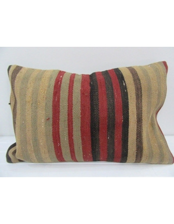 Vintage Handmade Striped Kilim Cushion Cover