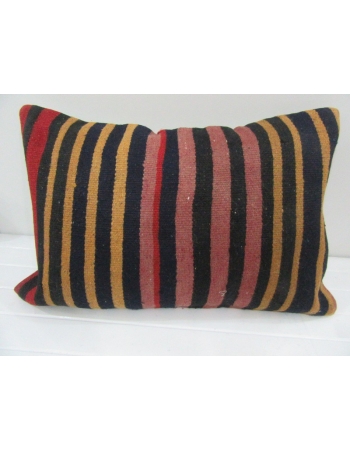 Vintage Handmade Striped Kilim Cushion Cover