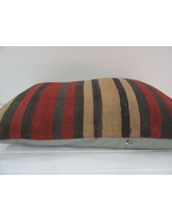 Vintage Handmade Striped Kilim Cushion Cover