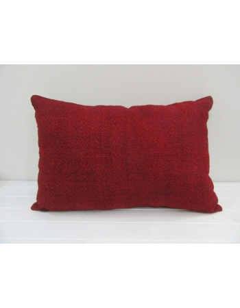 Vintage Handmade Natural Red Kilim Pillow Cover