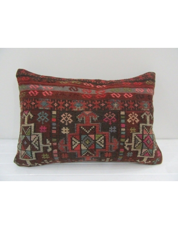 Vintage Handmade Emroidered Kilim Pillow Cover
