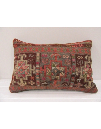 Vintage Handmade Emroidered Kilim Pillow Cover