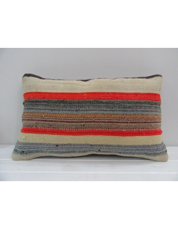 Vintage Handmade Colorful Turkish Kilim Pillow cover