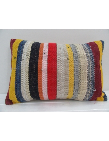 Vintage Handmade Colorful Turkish Kilim Pillow cover