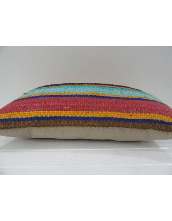 Vintage Handmade Colorful Turkish Kilim Pillow cover