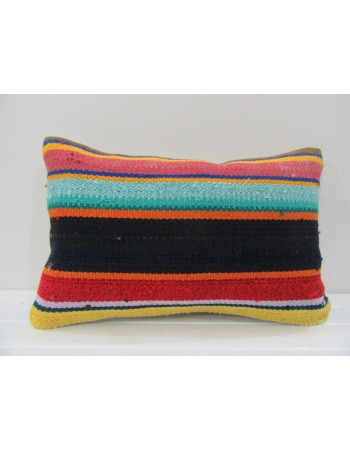 Vintage Handmade Colorful Turkish Kilim Pillow cover