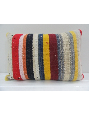 Vintage Handmade Colorful Turkish Kilim Pillow cover