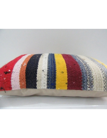 Vintage Handmade Colorful Turkish Kilim Pillow cover