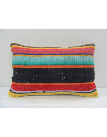 Vintage Handmade Colorful Turkish Kilim Pillow cover