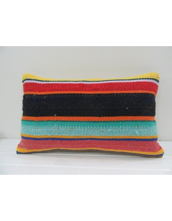 Vintage Handmade Colorful Turkish Kilim Pillow cover