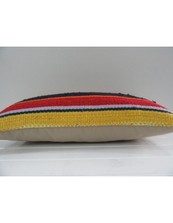 Vintage Handmade Colorful Turkish Kilim Pillow cover