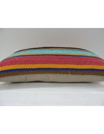 Vintage Handmade Colorful Turkish Kilim Pillow cover