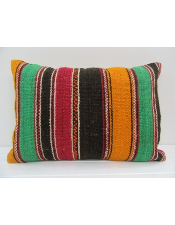 Vintage Handmade Colorful Turkish Kilim Pillow cover