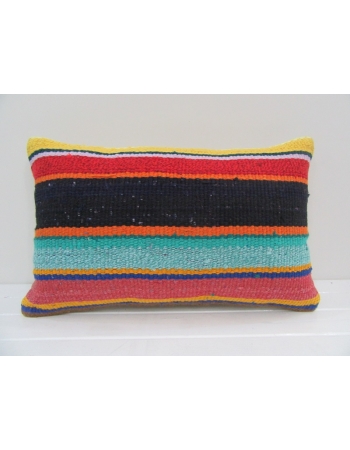 Vintage Handmade Colorful Turkish Kilim Pillow cover