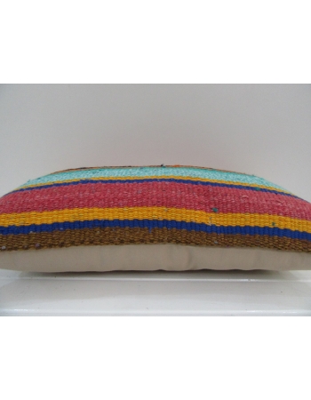 Vintage Handmade Colorful Turkish Kilim Pillow cover