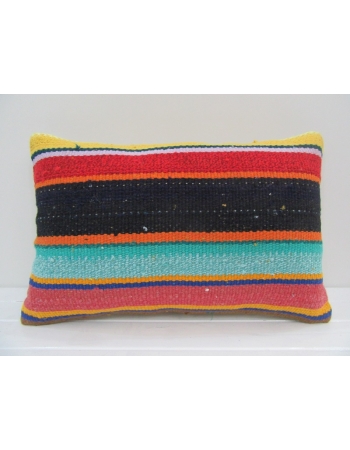 Vintage Handmade Colorful Turkish Kilim Pillow cover