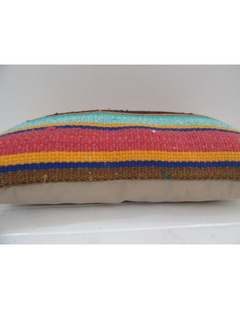 Vintage Handmade Colorful Turkish Kilim Pillow cover