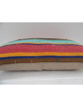 Vintage Handmade Colorful Turkish Kilim Pillow cover