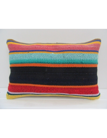 Vintage Handmade Colorful Turkish Kilim Pillow cover