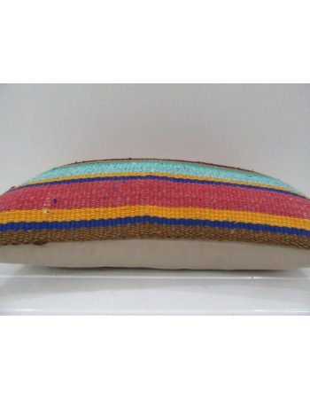 Vintage Handmade Colorful Turkish Kilim Pillow cover